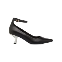 Décolleté nere da Donna con tacco in metallo 6 cm Donna Décolleté