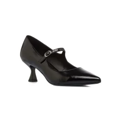 Online Décolleté nere da Donna effetto vernice con tacco 5,5 cm Donna Décolleté