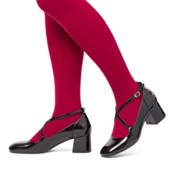 Sale Décolleté nere da donna effetto vernice con tacco 5,5 cm Donna Scarpe Eleganti|Décolleté