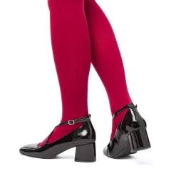 Sale Décolleté nere da donna effetto vernice con tacco 5,5 cm Donna Scarpe Eleganti|Décolleté