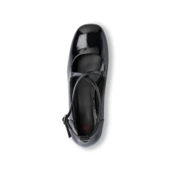 Sale Décolleté nere da donna effetto vernice con tacco 5,5 cm Donna Scarpe Eleganti|Décolleté