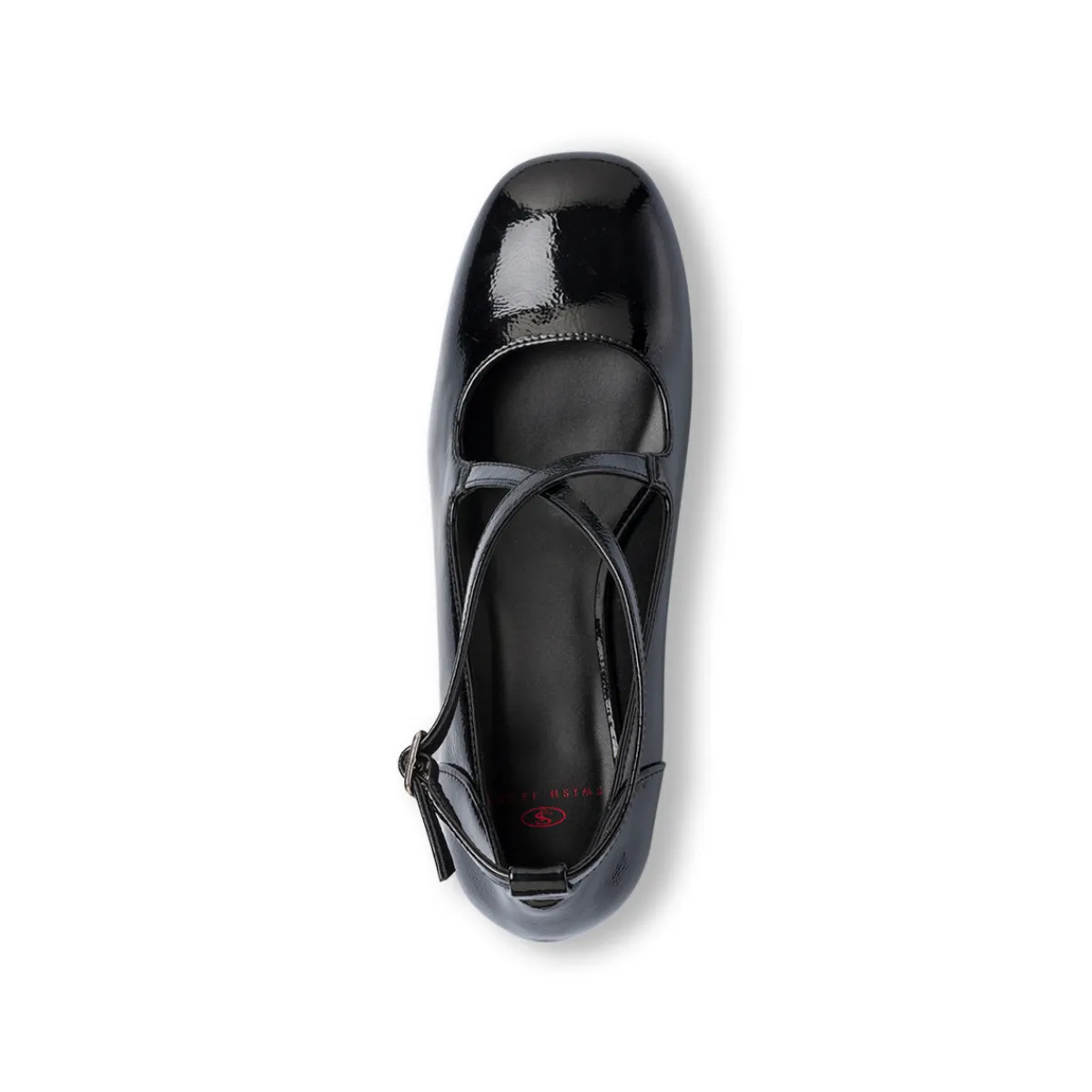 Sale Décolleté nere da donna effetto vernice con tacco 5,5 cm Donna Scarpe Eleganti|Décolleté