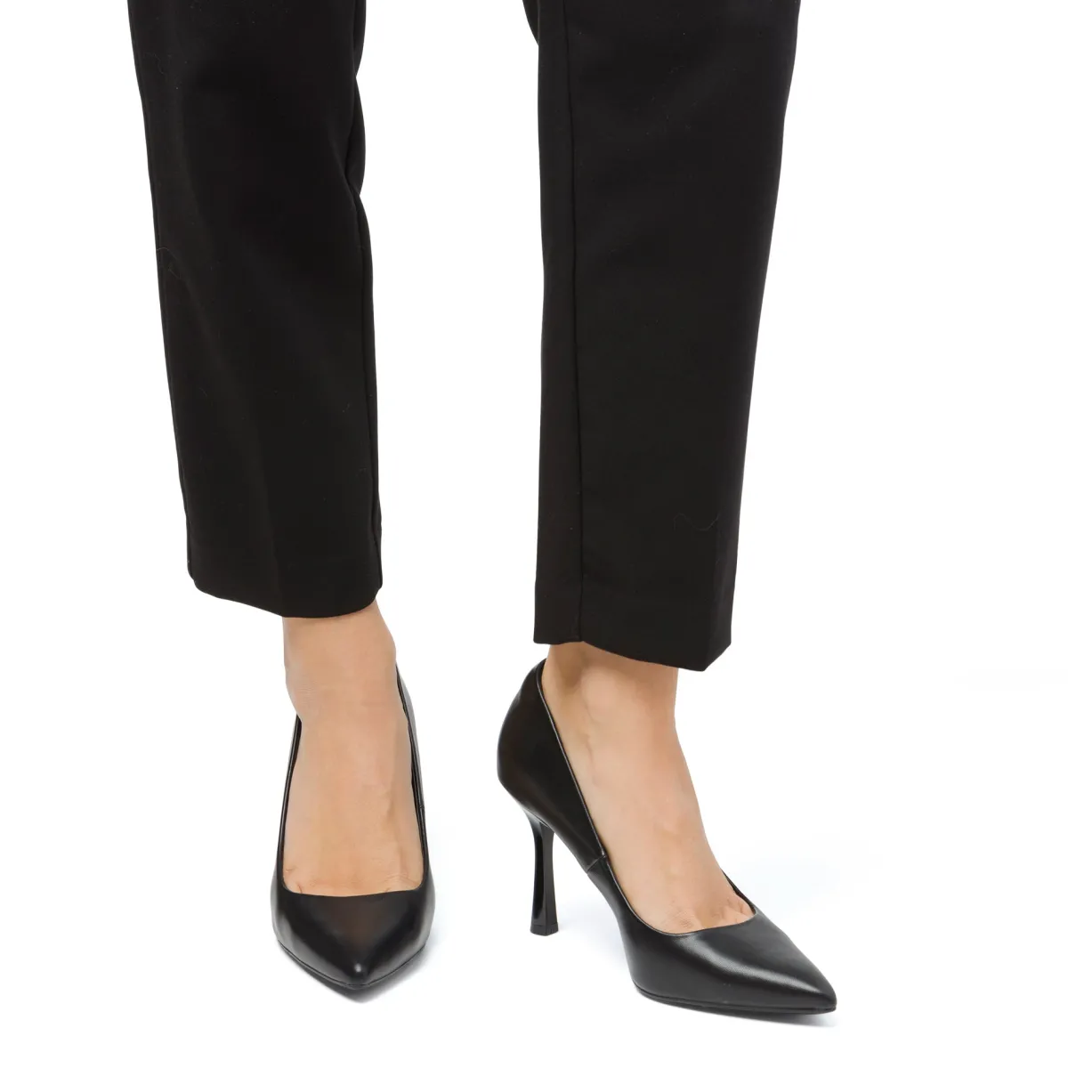 Décolleté nere da donna tacco 9 cm Donna Scarpe Eleganti|Décolleté