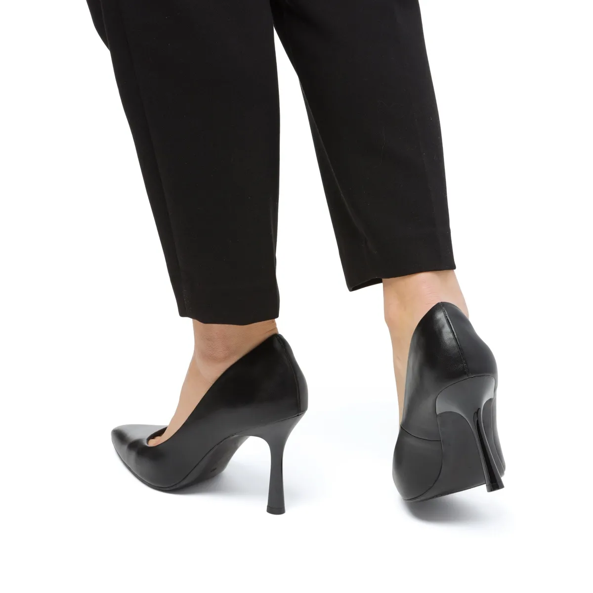 Décolleté nere da donna tacco 9 cm Donna Scarpe Eleganti|Décolleté