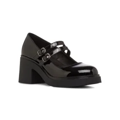 Sale Decolletè Mary Jane nere da Donna con doppio cinturino Donna Décolleté