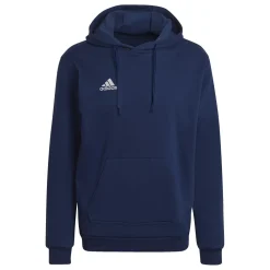 Sale Felpa blu da uomo con cappuccio Entrada 22 Uomo Abbigliamento Adidas|Felpe Uomo