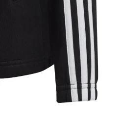 Online Felpa con cappuccio bambino Essentials 3-Stripes Full-Zip Bambino Abbigliamento Adidas|Felpe Bambino