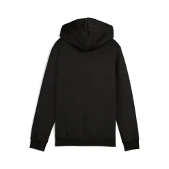 Clearance Felpa con cappuccio da uomo nera con maxi logo giallo Uomo Abbigliamento Puma|Felpe Uomo