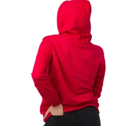 Best Felpa con cappuccio rossa da Donna con tasca e Zach Lavine NBA Donna Abbigliamento Nba|Felpe Donna