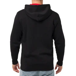 Best Felpa nera da Uomo con tasche e cappuccio Corse Uomo Abbigliamento Ducati|Felpe Uomo