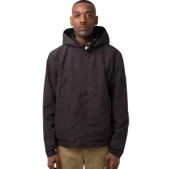 Clearance Giacca a vento da uomo nera con tasche e cappuccio rimovibile Corse Uomo Abbigliamento Ducati|Abbigliamento Sportivo Uomo