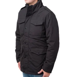 Giacca da uomo nero con tasche Uomo Giacche E Cappotti Uomo|Abbigliamento Moda Uomo