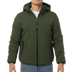 Online Giacca imbottita Impermeabile verde militare Uomo Uomo Giacche E Cappotti Uomo|Abbigliamento Sportivo Uomo