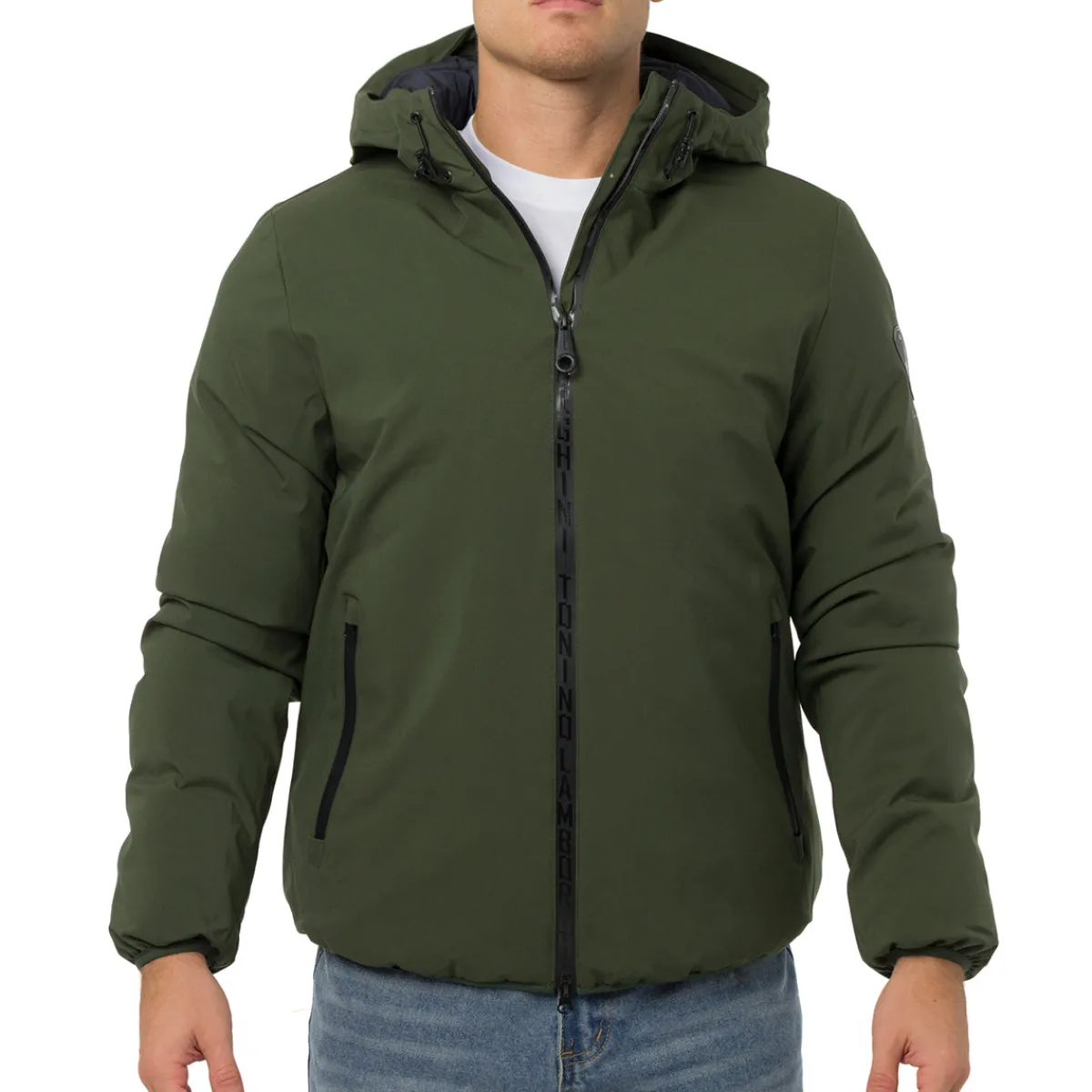 Online Giacca imbottita Impermeabile verde militare Uomo Uomo Giacche E Cappotti Uomo|Abbigliamento Sportivo Uomo