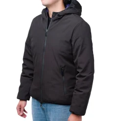 Hot Giacca tecnica da uomo reversibile nera e blu Uomo Giacche E Cappotti Uomo|Abbigliamento Moda Uomo