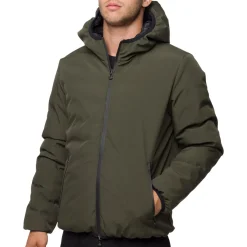 New Giacca tecnica reversibile verde da uomo Uomo Giacche E Cappotti Uomo|Abbigliamento Moda Uomo