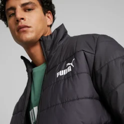 Best Giubbino uomo nero con logo a contrasto Uomo Abbigliamento Puma|Giacche E Cappotti Uomo