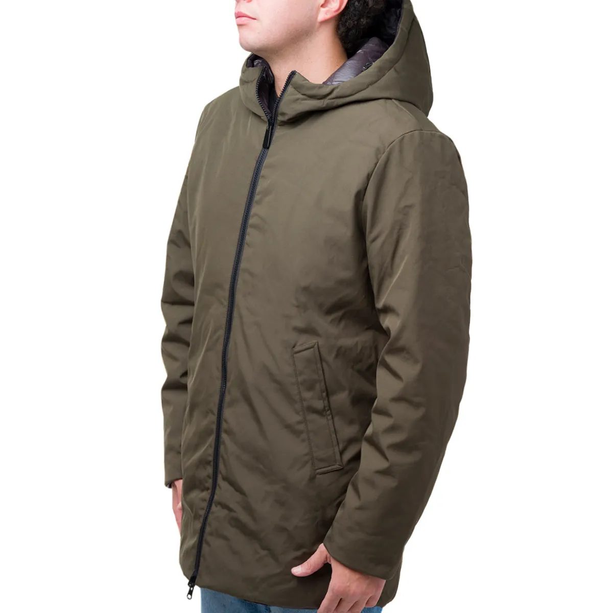 Outlet Giubbotto da uomo reversibile nero Uomo Giacche E Cappotti Uomo|Abbigliamento Moda Uomo