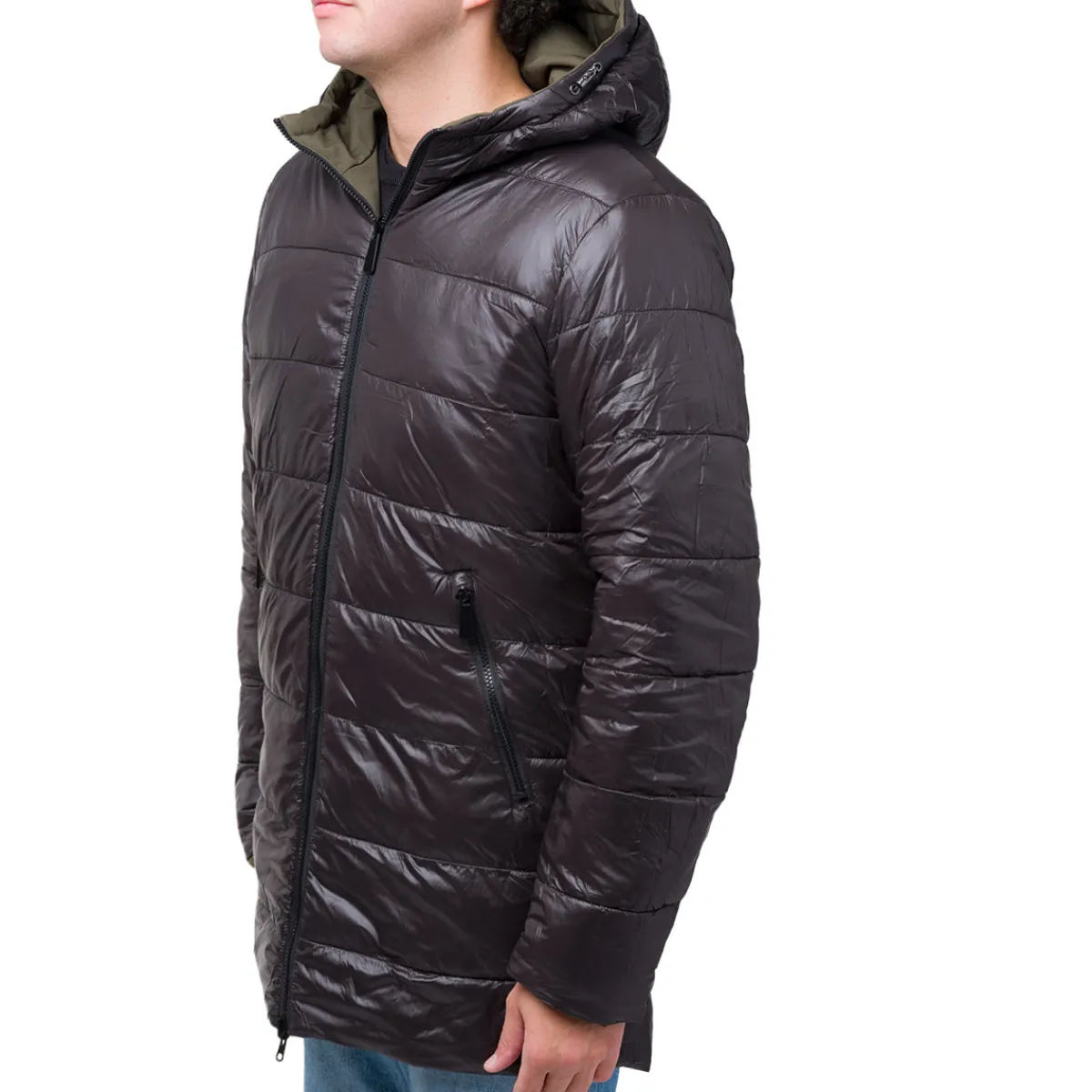 Outlet Giubbotto da uomo reversibile nero Uomo Giacche E Cappotti Uomo|Abbigliamento Moda Uomo