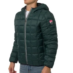 Online Giubbotto Double-Face Uomo nero e verde con cappuccio Corse Uomo Abbigliamento Ducati|Giacche E Cappotti Uomo