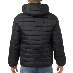 New Giubbotto Uomo trapuntato nero con cappuccio Corse Uomo Abbigliamento Ducati|Giacche E Cappotti Uomo