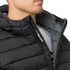 New Giubbotto Uomo trapuntato nero con cappuccio Corse Uomo Abbigliamento Ducati|Giacche E Cappotti Uomo