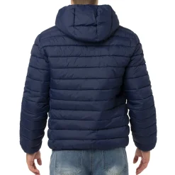 Online Giubbotto Uomo trapuntato blu con cappuccio Corse Uomo Abbigliamento Ducati|Giacche E Cappotti Uomo