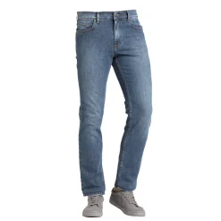 Hot Jeans Stretch lavaggio Scuro da Uomo MOD. 700 Uomo Abbigliamento Moda Uomo