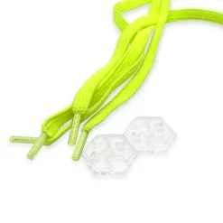 New Lacci elastici con sistema bloccaggio regolabile giallo fluo Donna Solette E Lacci|Solette E Lacci