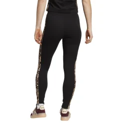 Discount Leggings neri da Donna con stampa leopardata W AOP LEG Donna Abbigliamento Adidas|Abbigliamento Sportivo Donna