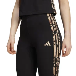 Discount Leggings neri da Donna con stampa leopardata W AOP LEG Donna Abbigliamento Adidas|Abbigliamento Sportivo Donna