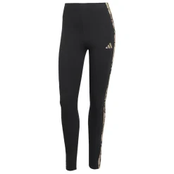 Discount Leggings neri da Donna con stampa leopardata W AOP LEG Donna Abbigliamento Adidas|Abbigliamento Sportivo Donna