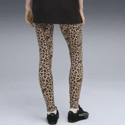 Outlet Leggings stampa animalier leopardata da Donna Donna Abbigliamento Puma|Gonne E Pantaloni