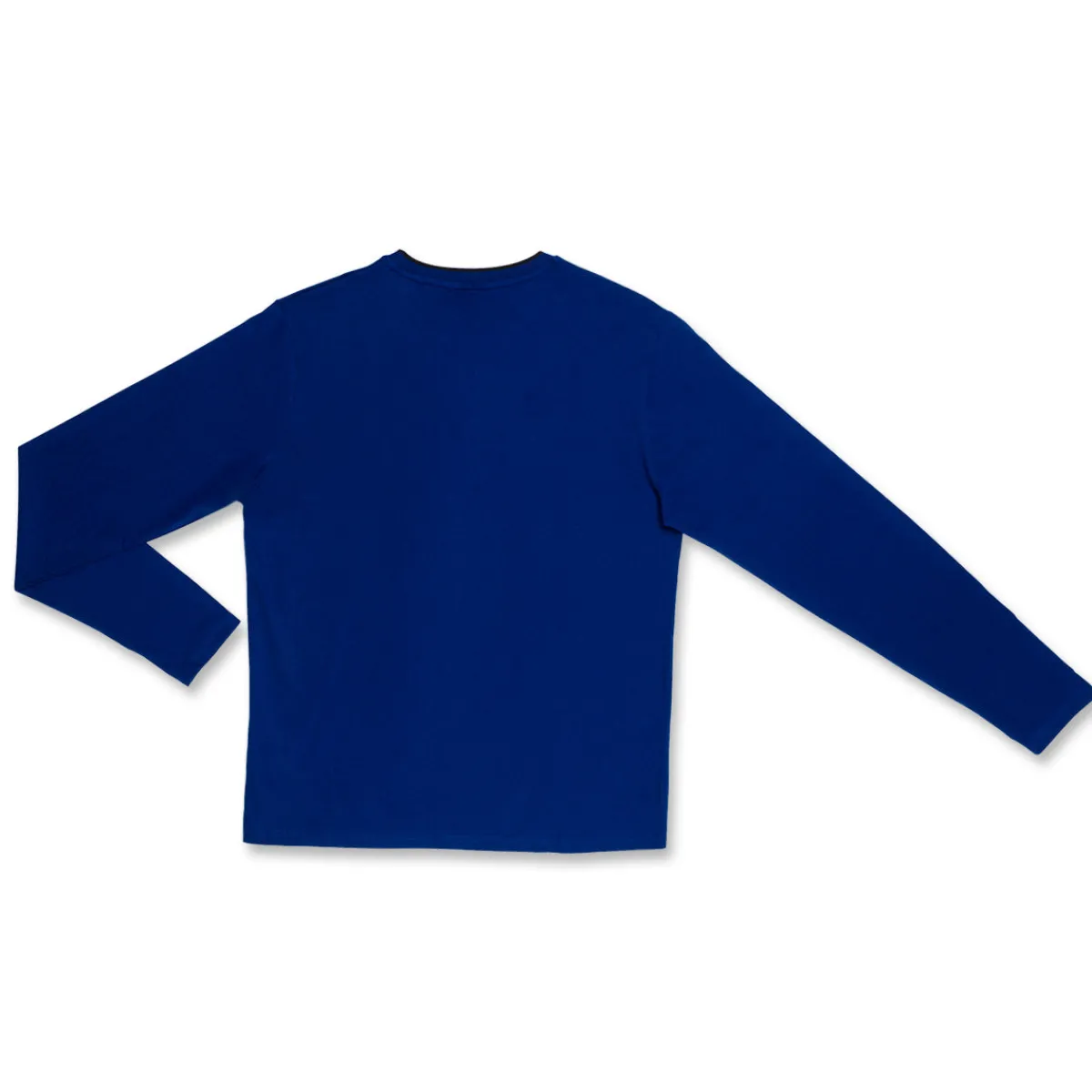 Hot Maglia girocollo da uomo blu con logo Uomo Abbigliamento Moda Uomo