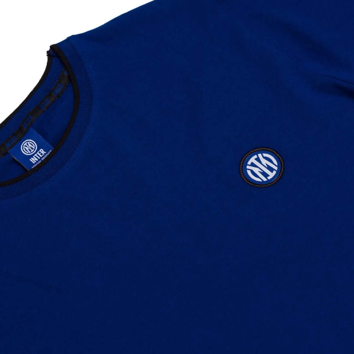 Hot Maglia girocollo da uomo blu con logo Uomo Abbigliamento Moda Uomo