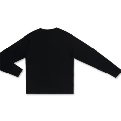 Best Maglia girocollo da uomo nera con logo Uomo Abbigliamento Moda Uomo