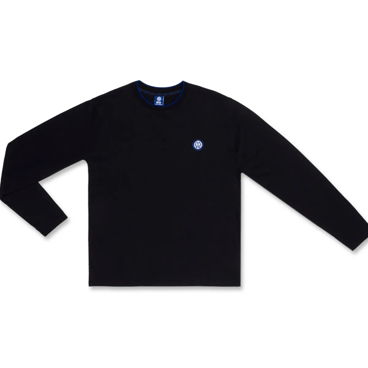 Hot Maglia girocollo da uomo nera con logo Uomo Abbigliamento Moda Uomo