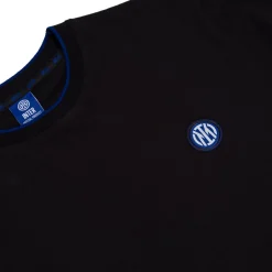 Hot Maglia girocollo da uomo nera con logo Uomo Abbigliamento Moda Uomo