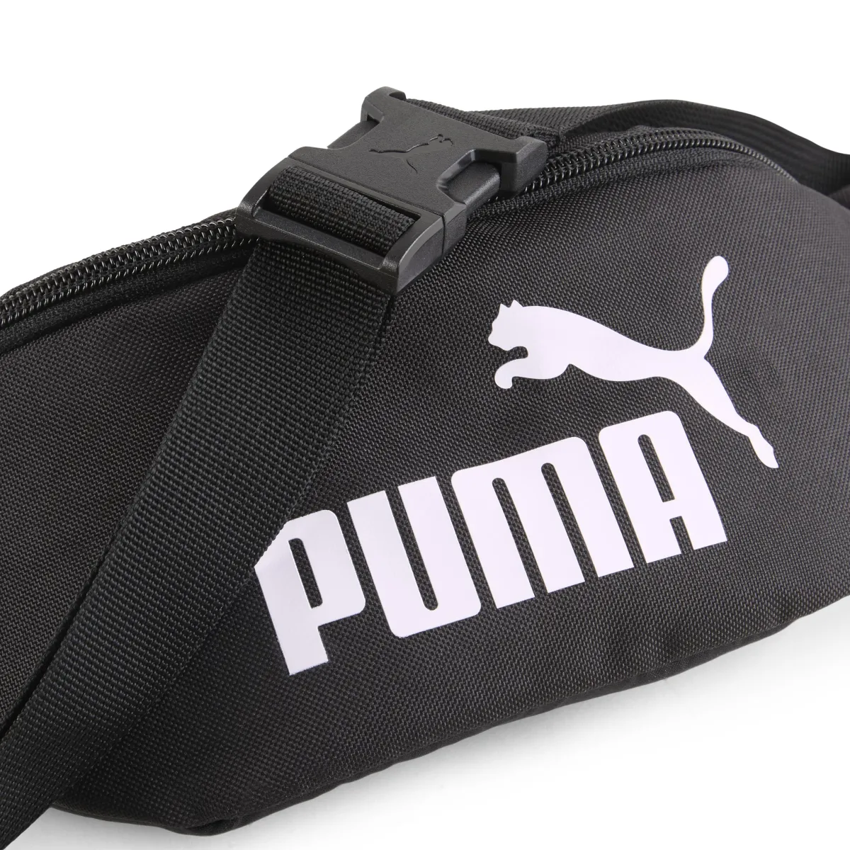 Online Marsupio sportivo nero con tasche e logo Phase Uomo Marsupi E Borselli Sport|Borse Sportive