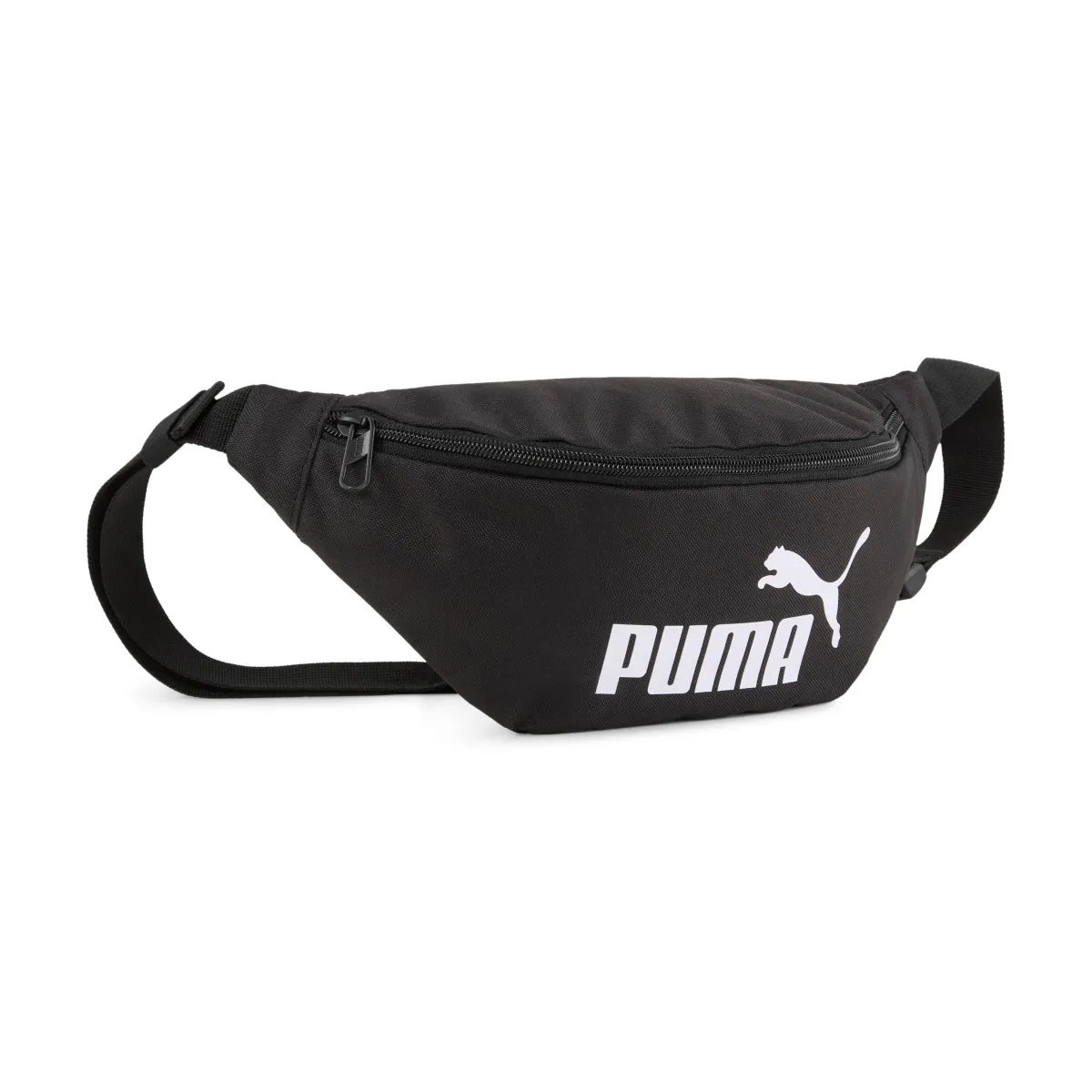 Online Marsupio sportivo nero con tasche e logo Phase Uomo Marsupi E Borselli Sport|Borse Sportive
