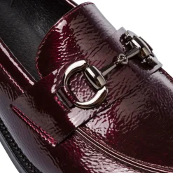 Online Mocassini bordeaux da Donna con dettaglio metallo Donna Mocassini Donna