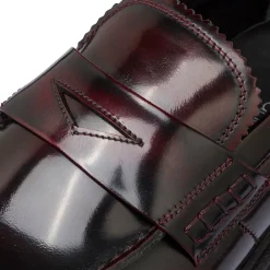 Clearance Mocassini bordeaux da Uomo in pelle Uomo Mocassini Uomo