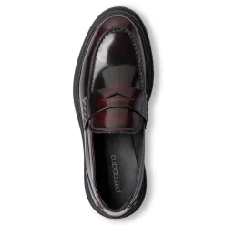 Clearance Mocassini bordeaux da Uomo in pelle Uomo Mocassini Uomo