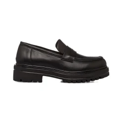 Outlet Mocassini chunky da donna neri Donna Mocassini Donna