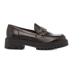 Discount Mocassini chunky da donna neri con morsetto Donna Mocassini Donna