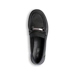 Hot Mocassini chunky da donna neri con fibbia Donna Mocassini Donna