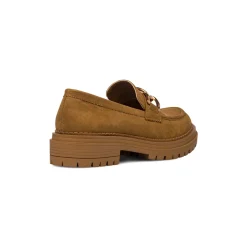 Best Mocassini chunky da donna marroni con fibbia Donna Mocassini Donna