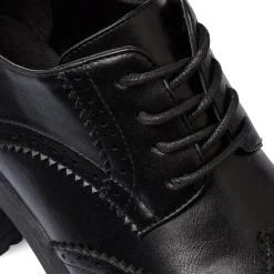 Mocassini chunky da donna neri con tacco Donna Mocassini Donna