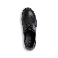 Mocassini chunky da donna neri con tacco Donna Mocassini Donna