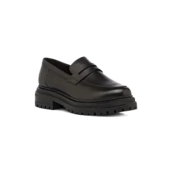 New Mocassini chunky loafer neri in Pelle da Donna Donna Mocassini Donna